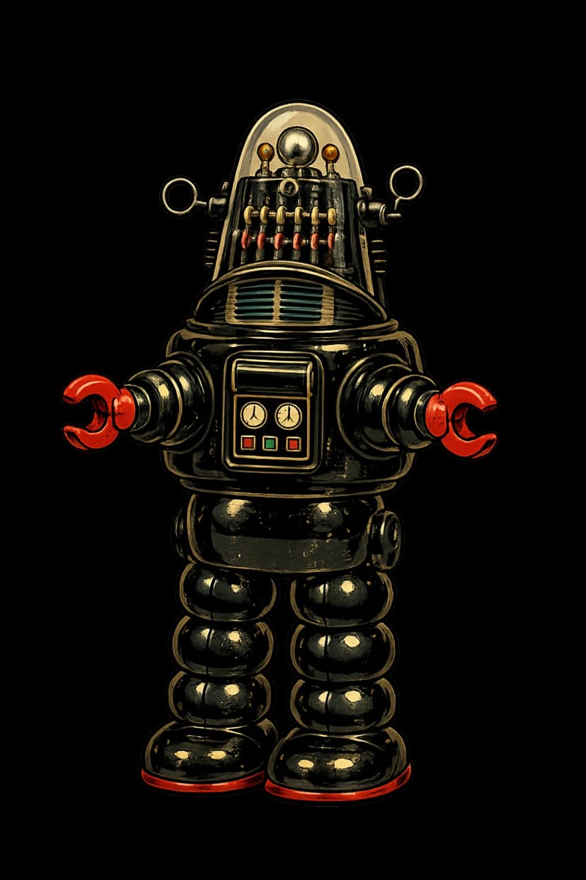 Robby vintage robot toy